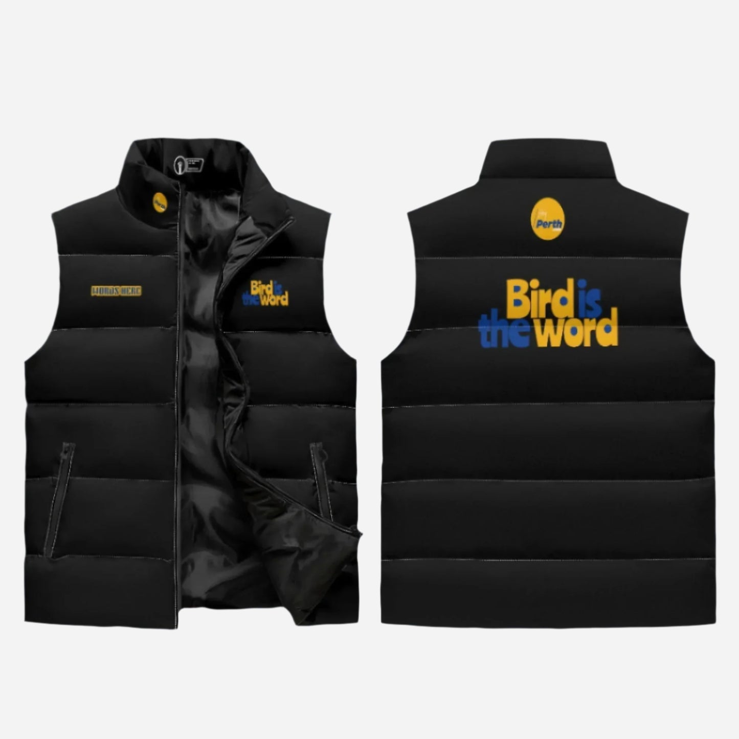 HP BIRD PUFF VEST