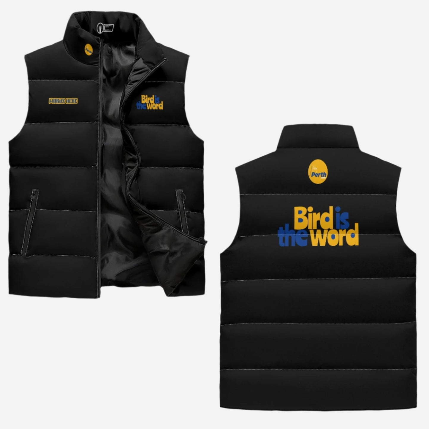 HP BIRD PUFF VEST