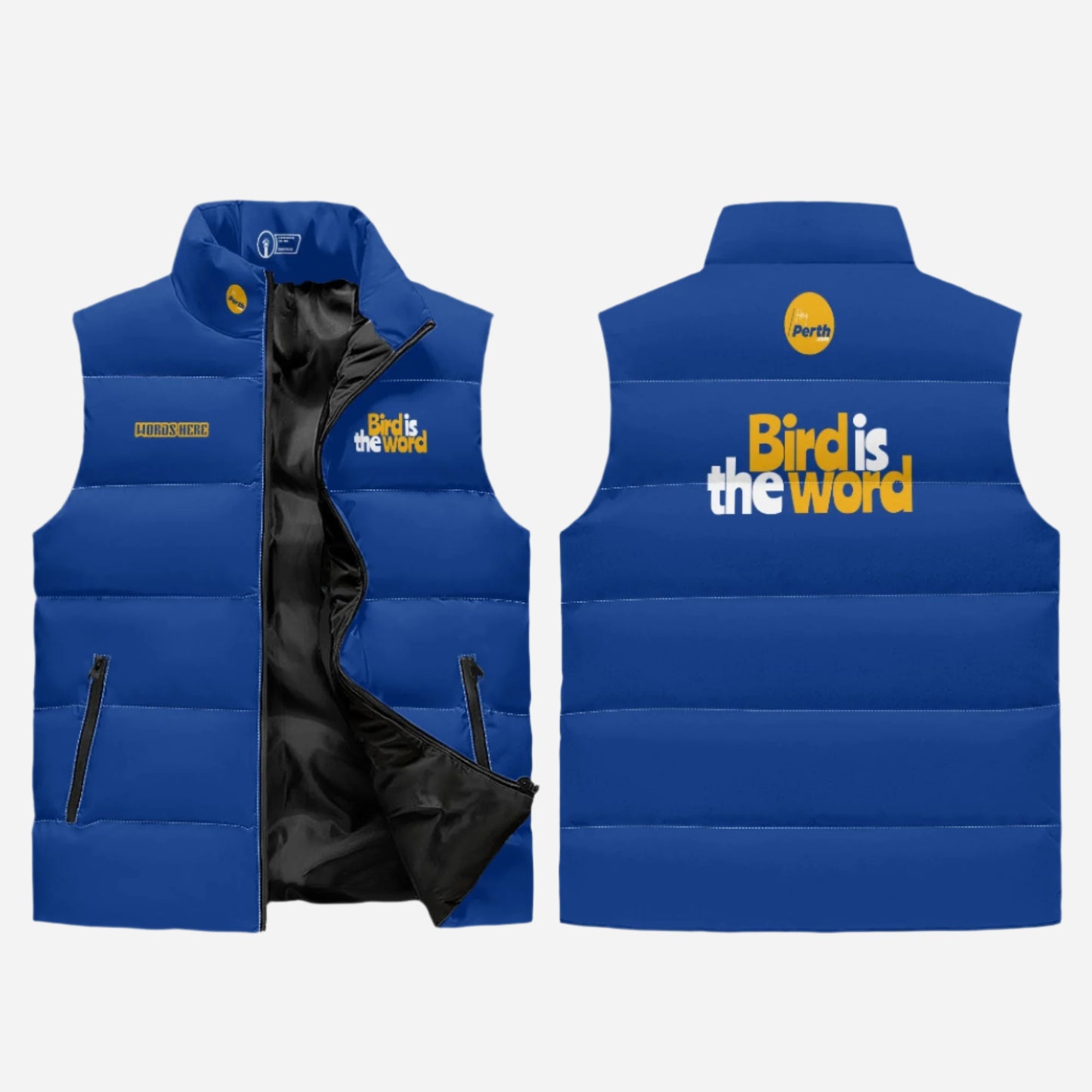 HP BIRD PUFF VEST