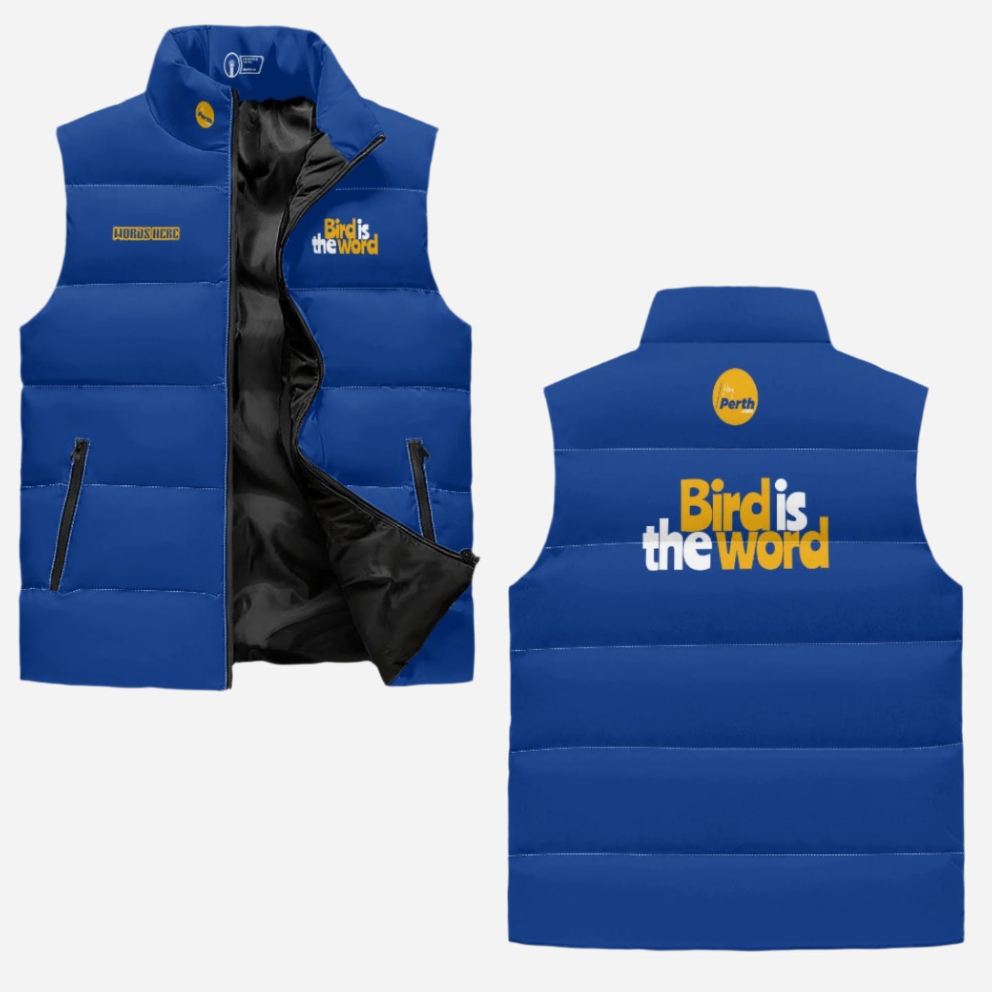 HP BIRD PUFF VEST