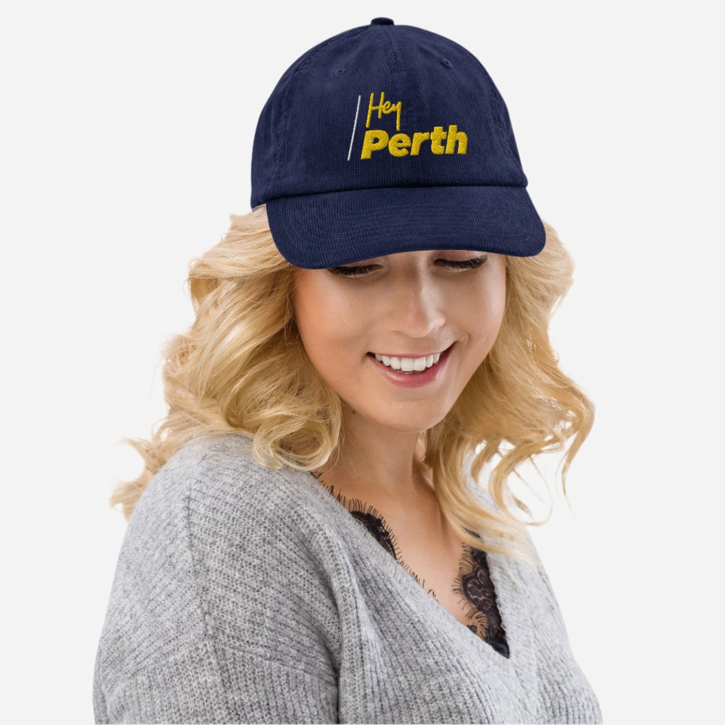 HEY PERTH COAST CORD CAP