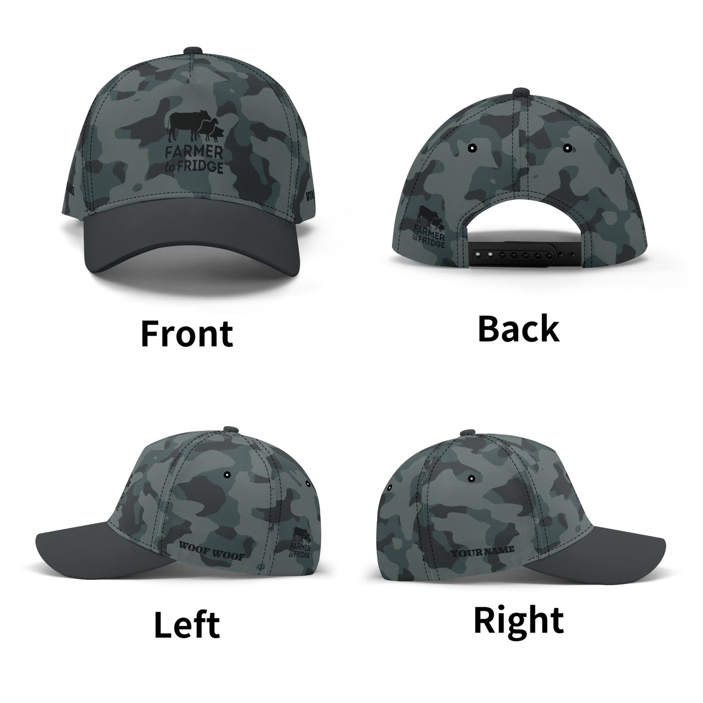 F2F CAMO CAP