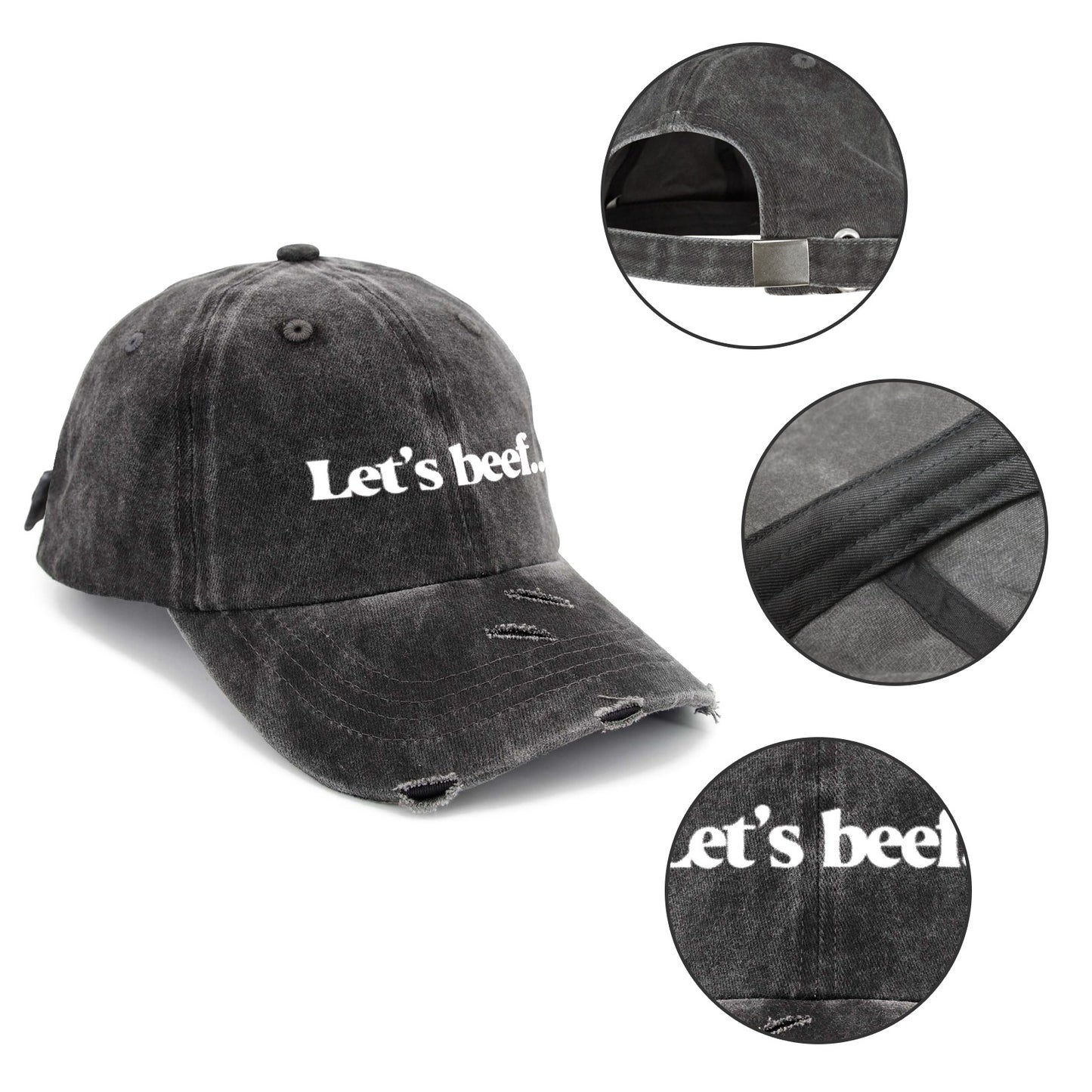 LETS BEEF CAP