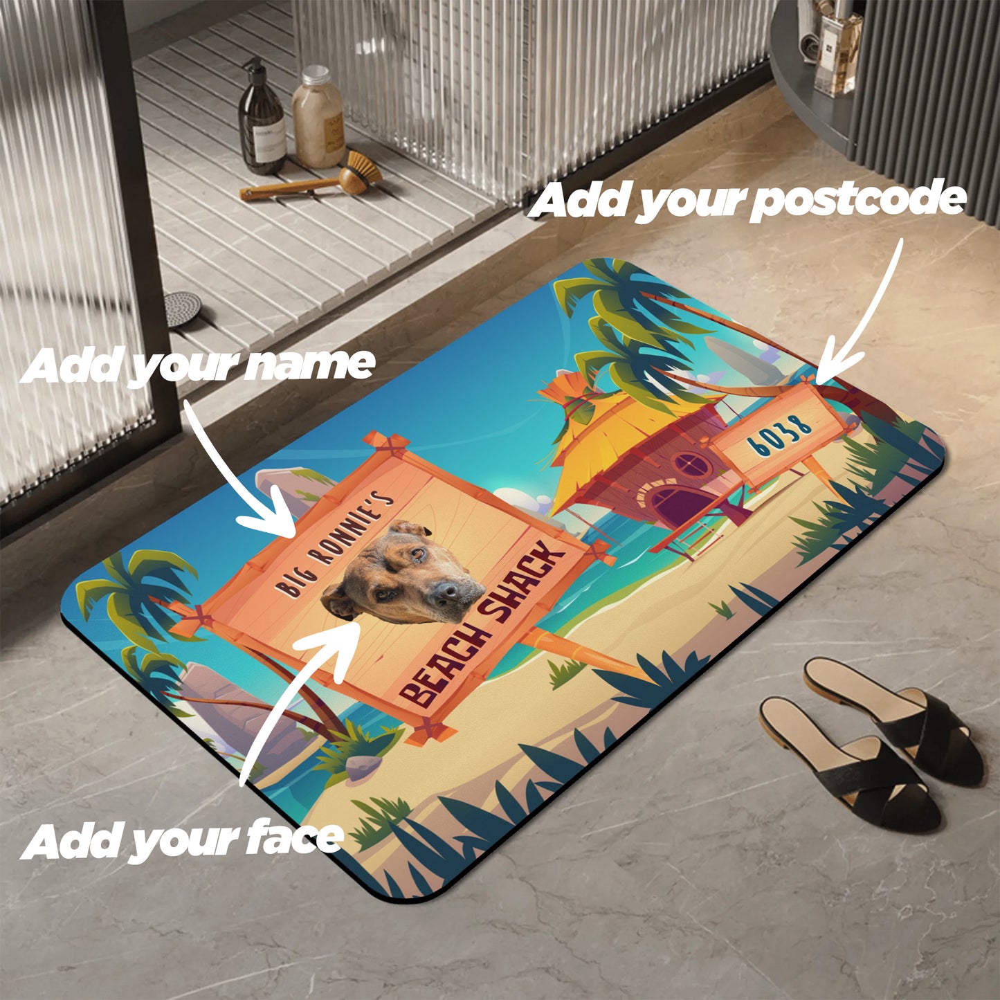 BEACH SHACK MAT