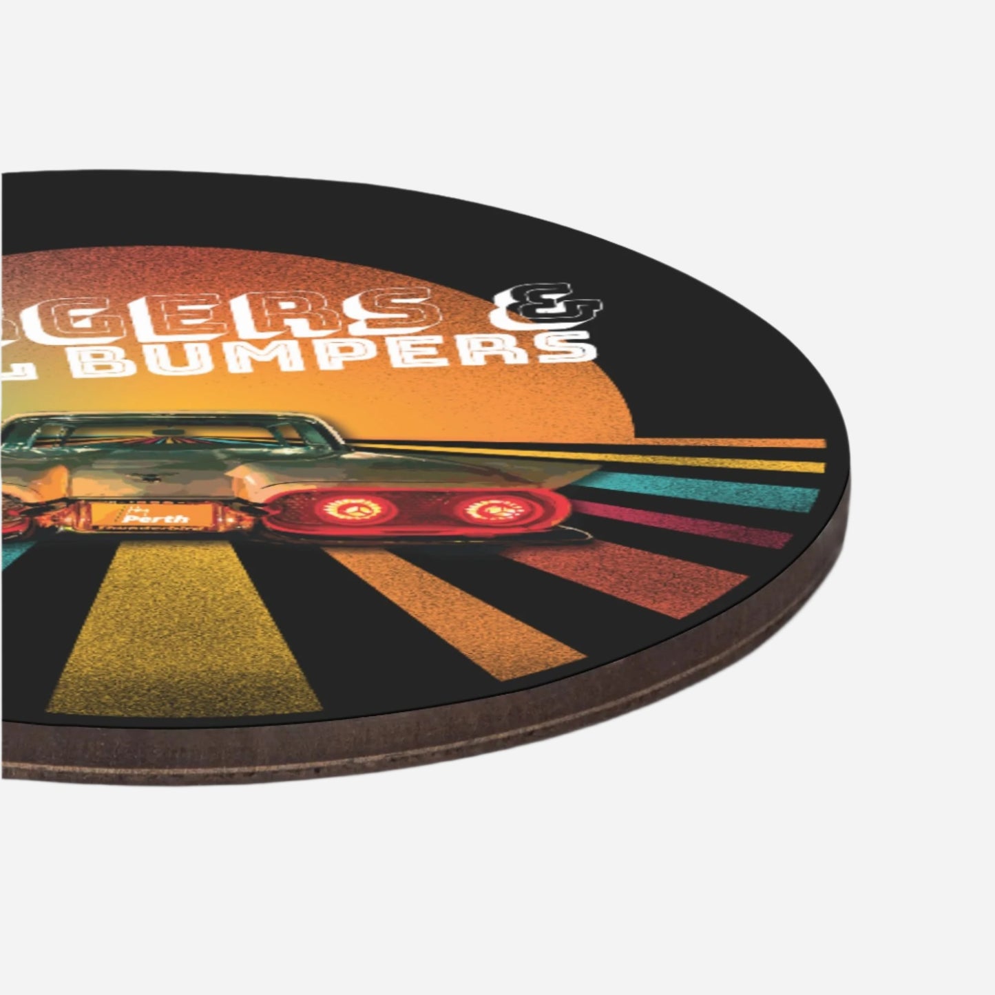 BURGERS & STEEL BUMPERS COASTERS