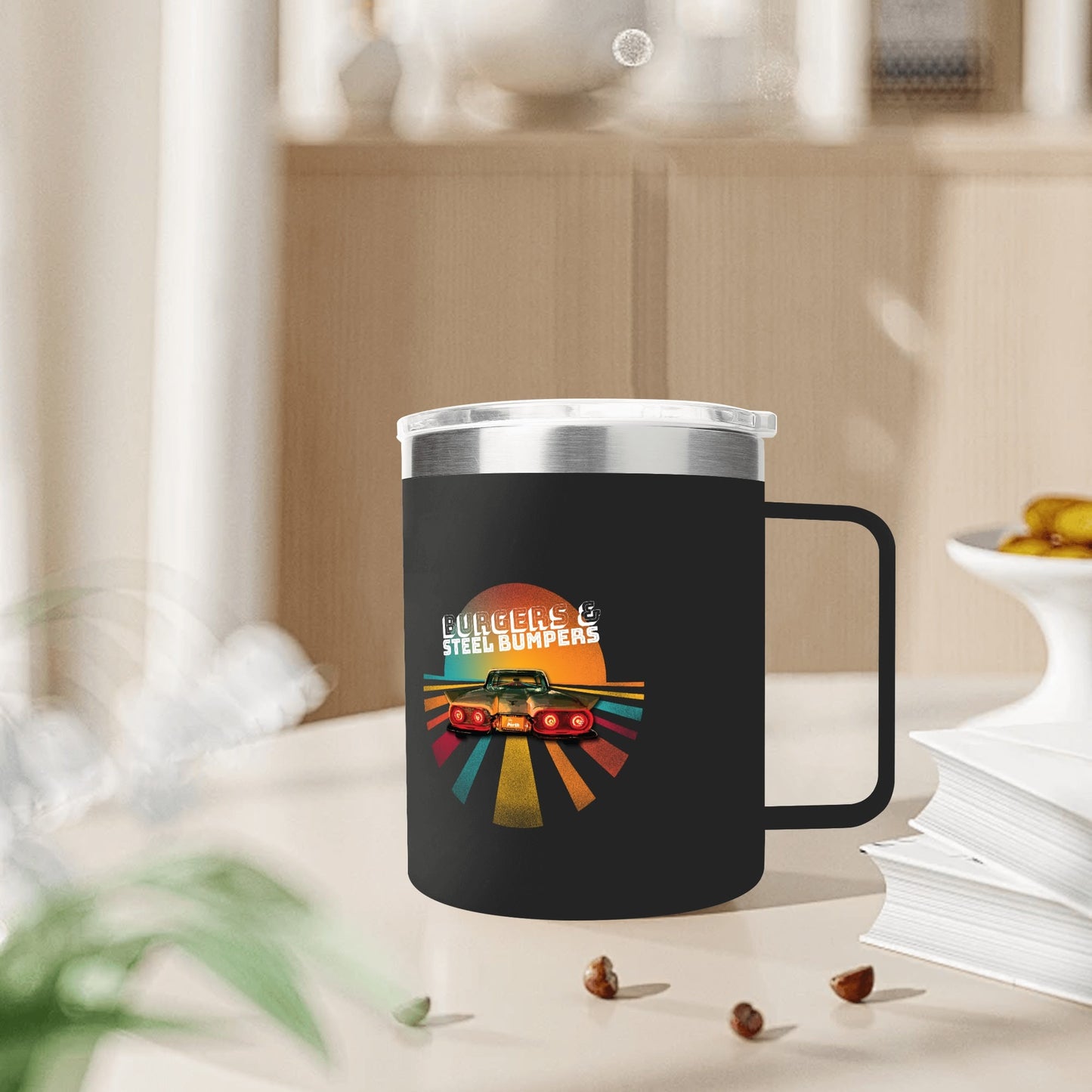 BSB STAINLESS STEEL TRAVLA MUG