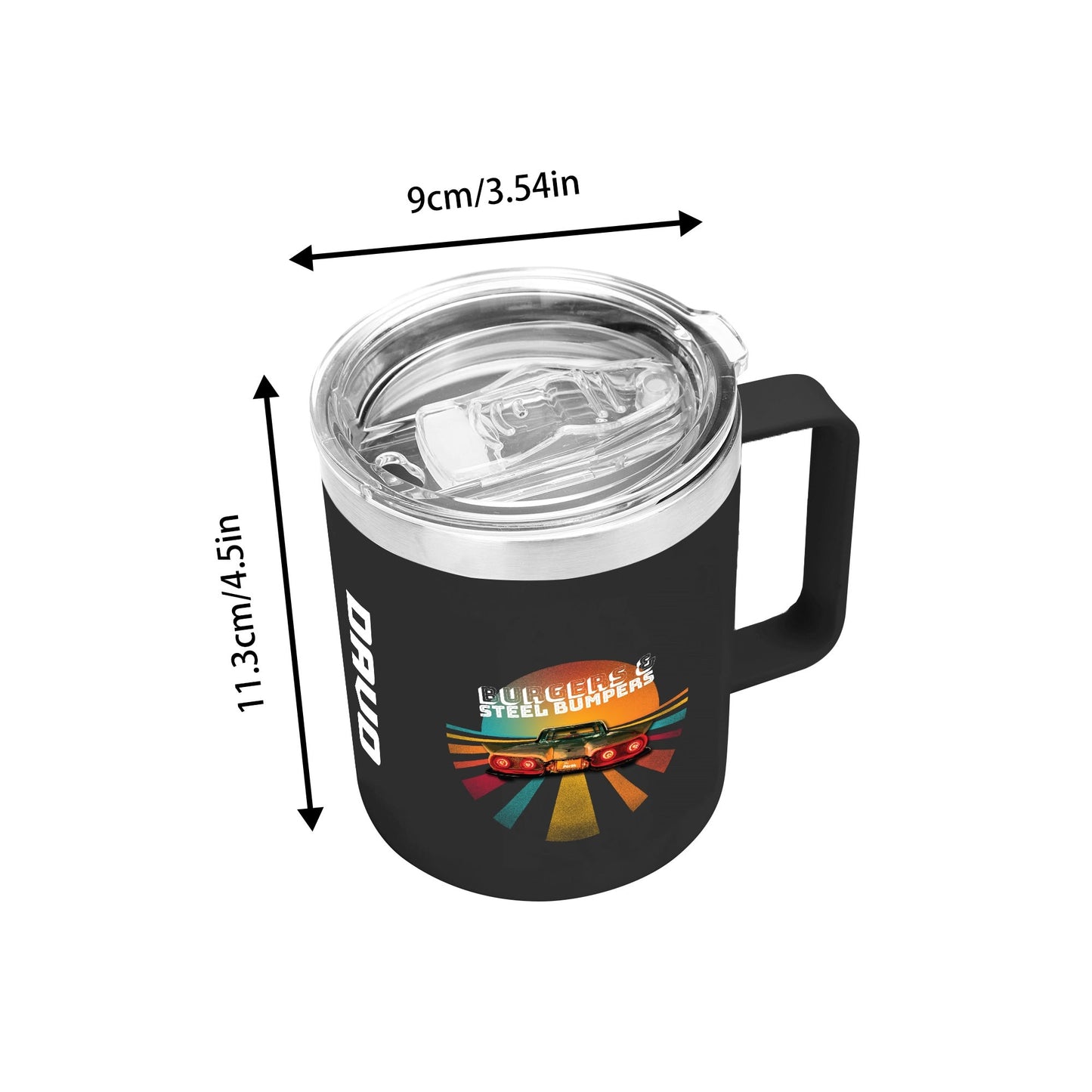 BSB STAINLESS STEEL TRAVLA MUG