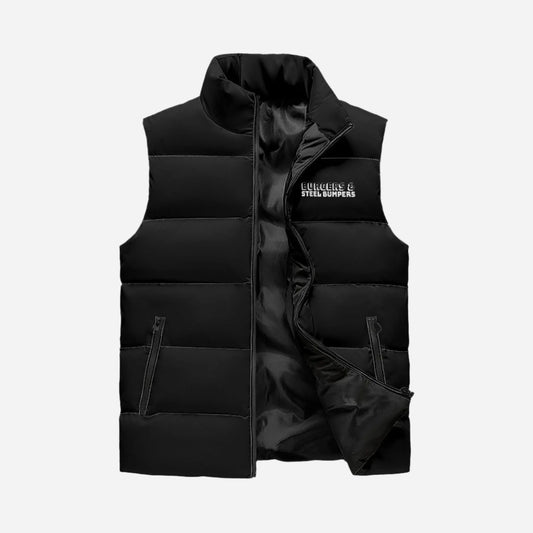 BURGERS & STEEL BUMPERS PUFF VEST