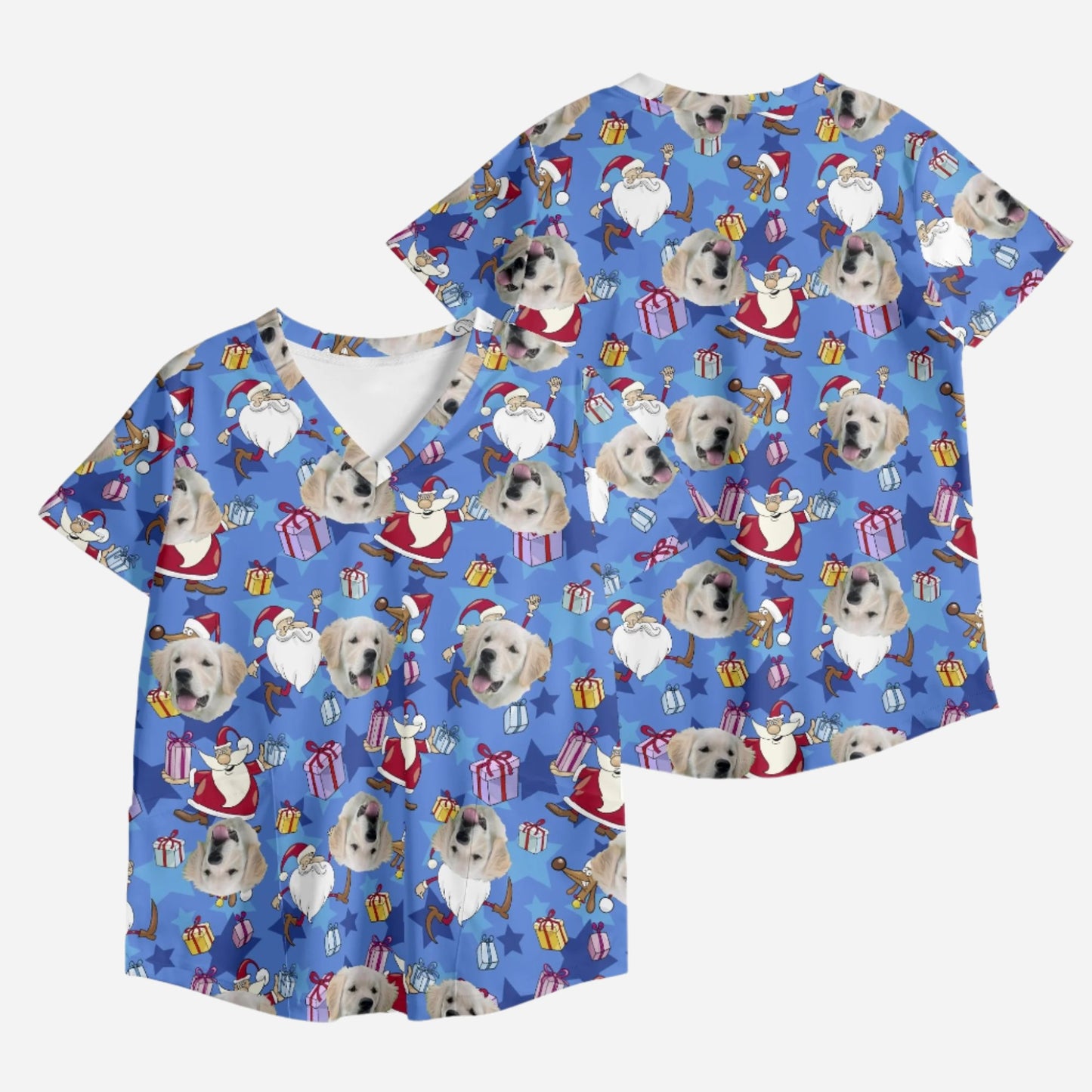 BLUE PUP SCRUBS