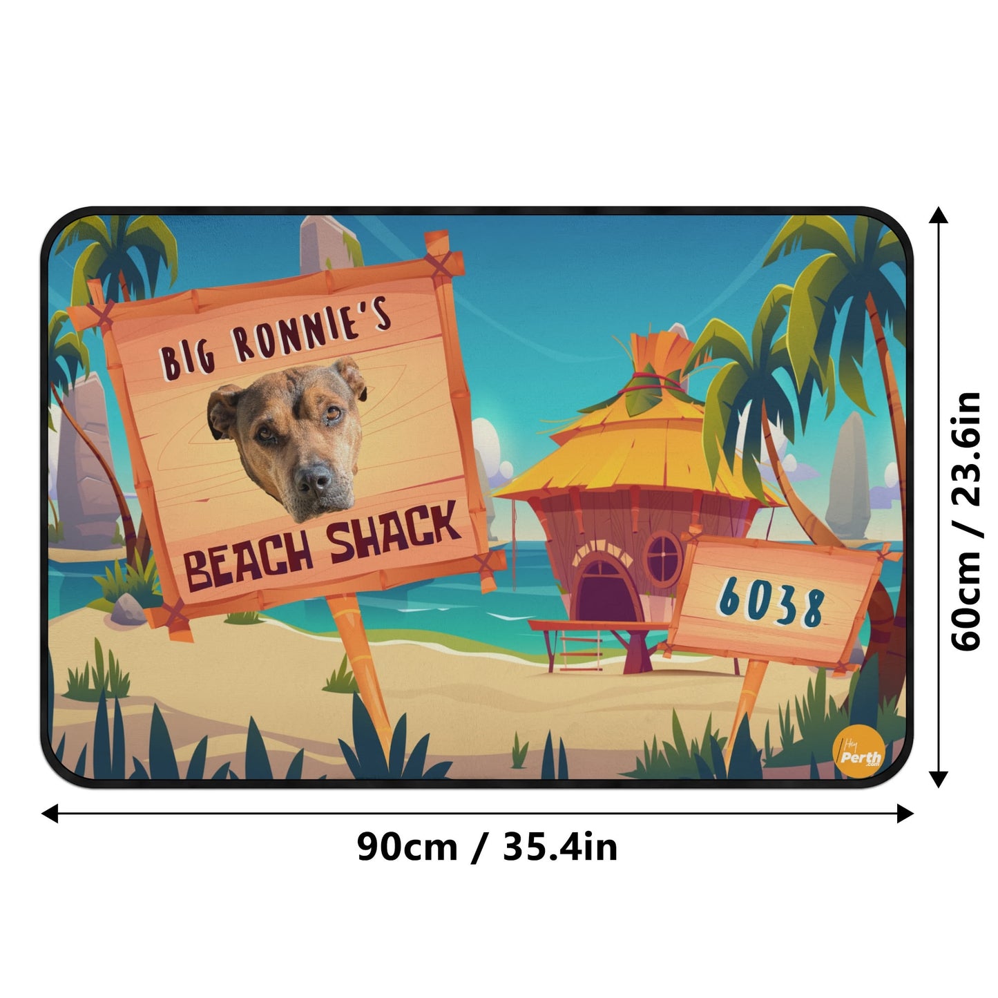 BEACH SHACK MAT