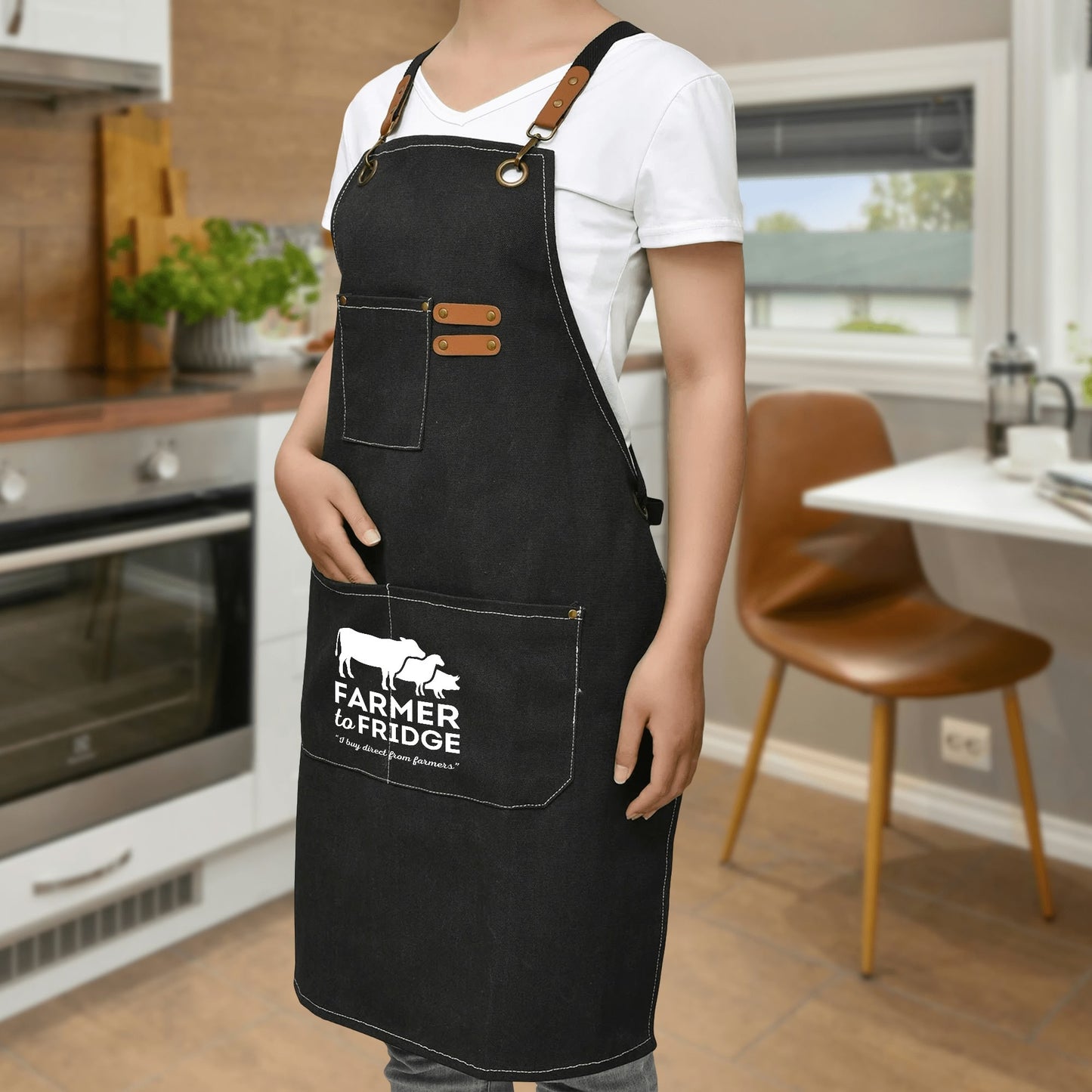 F2F CANVAS APRON