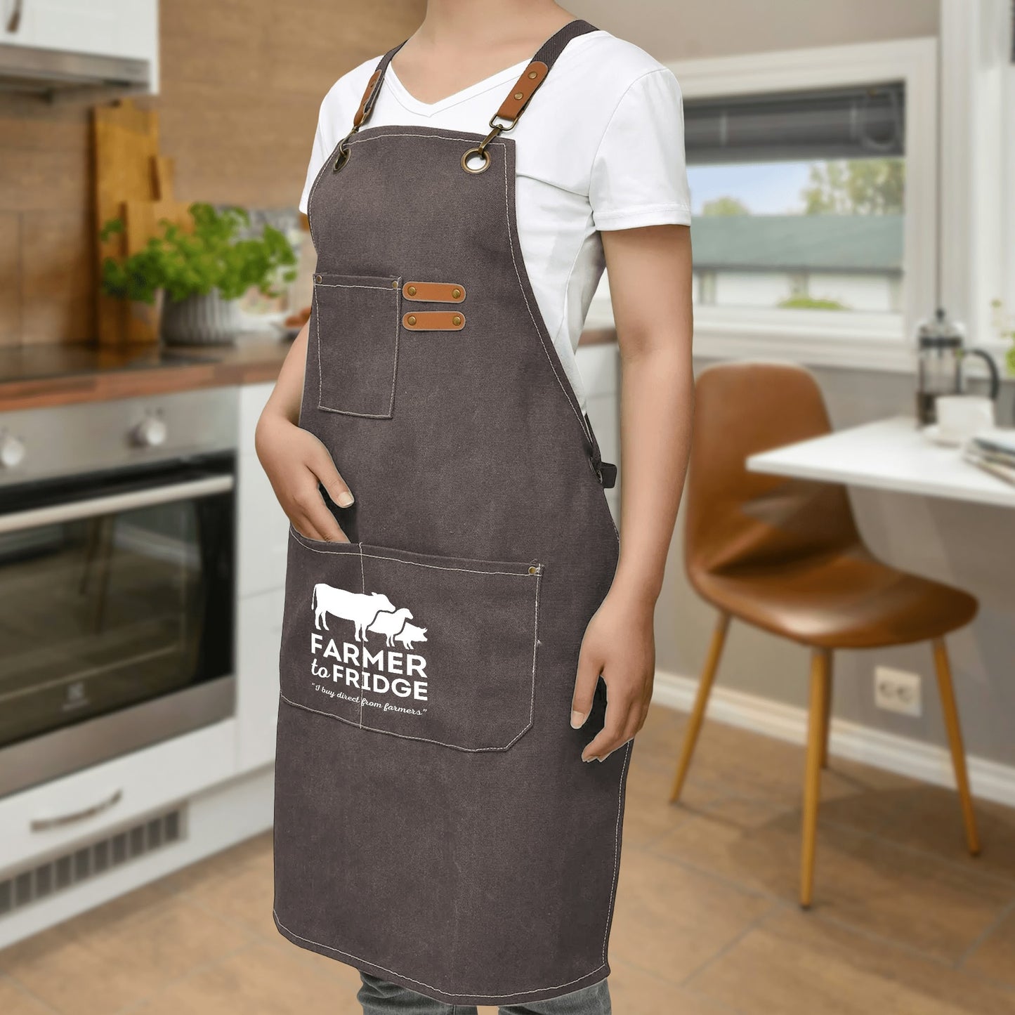 F2F CANVAS APRON