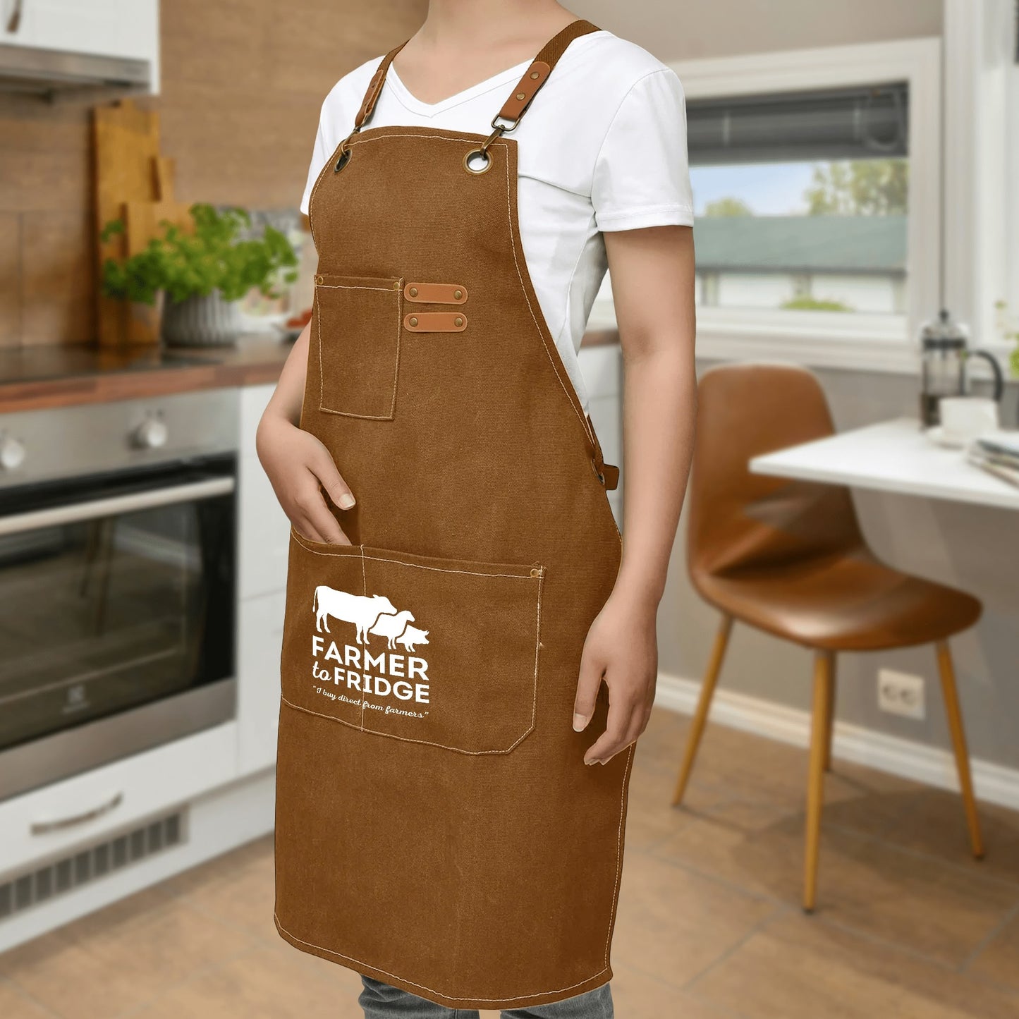 F2F CANVAS APRON