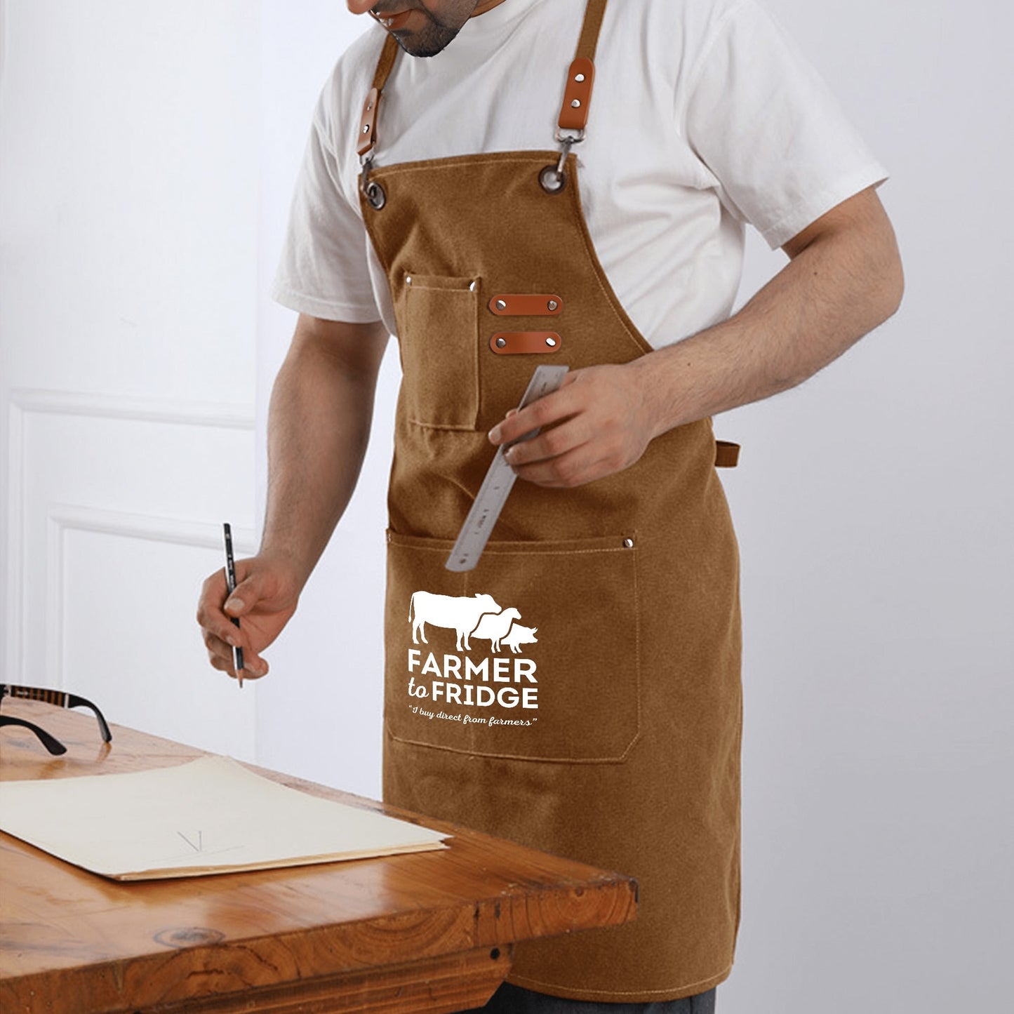 F2F CANVAS APRON