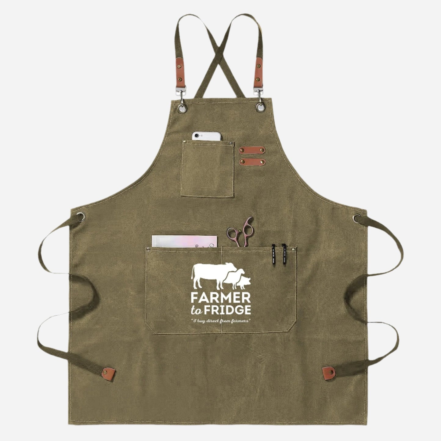 F2F CANVAS APRON