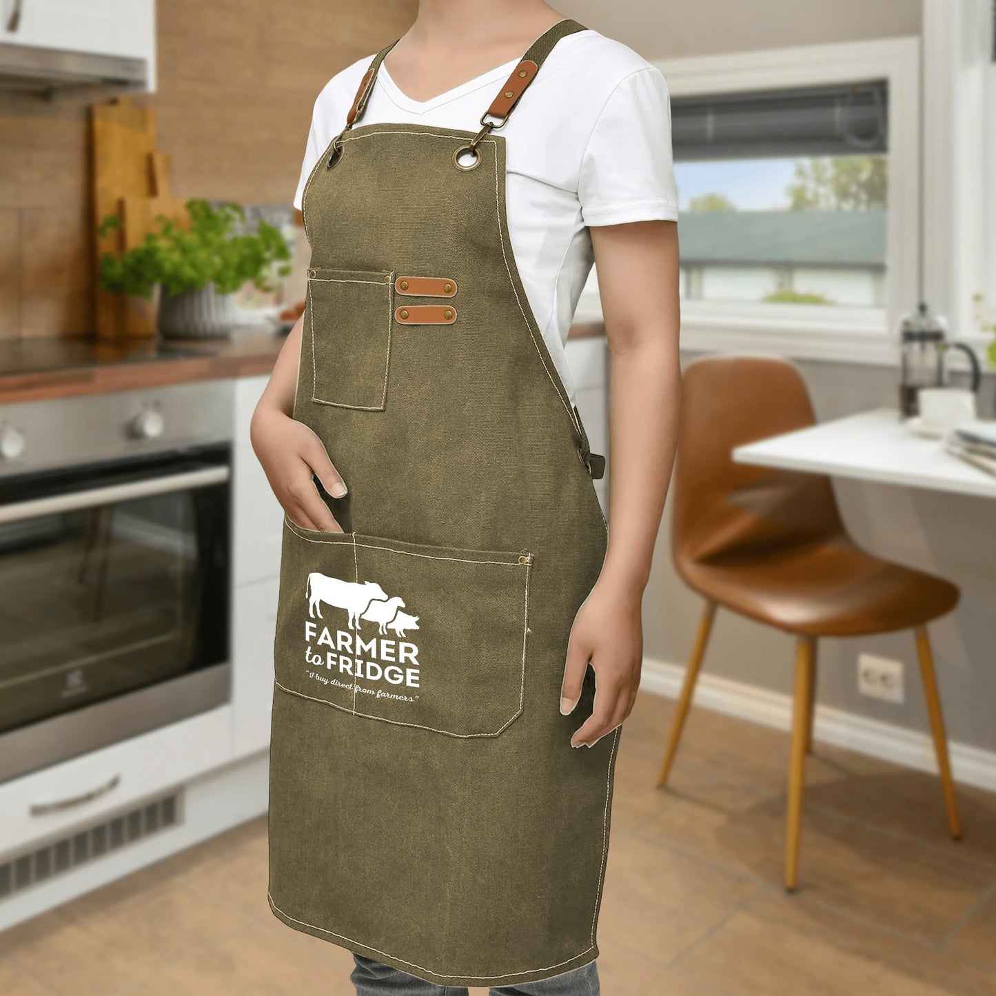 F2F CANVAS APRON