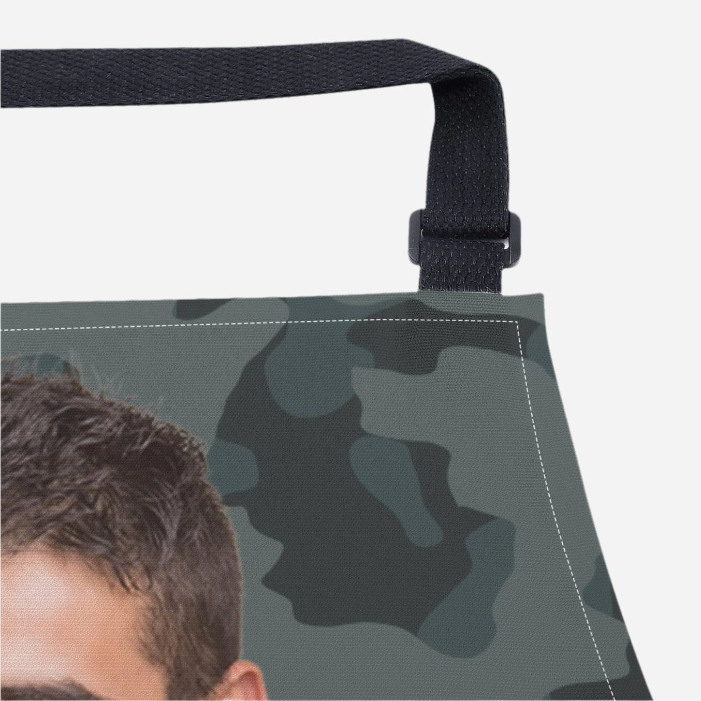 HALF A COW CAMO APRON