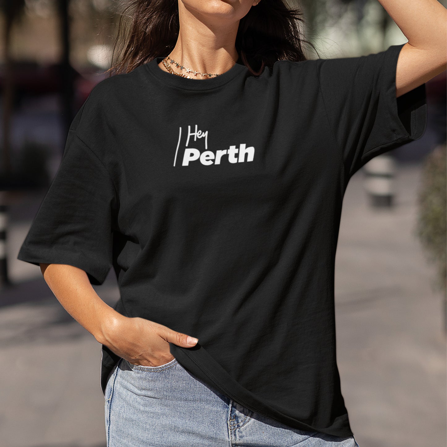 HEY PERTH FADED TEE