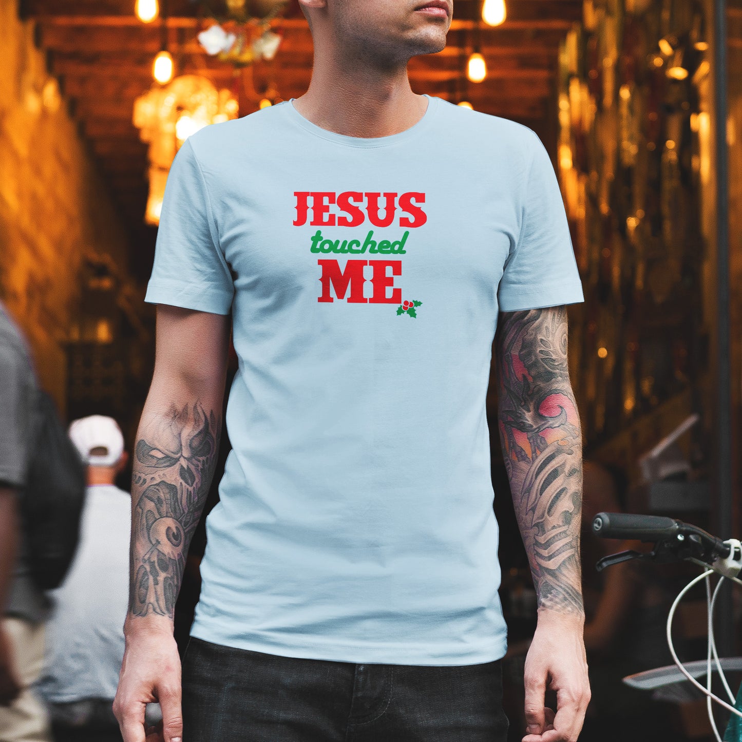 JESUS TOUCHED ME